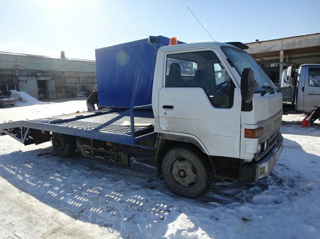 Эвакуатор Хино HINO 300, Хендай  Hyundai HD120, HD78, Исузу Isuzu NPR 75LK,  КАМАЗ 4308,  МАЗ 4370 Зубренок  с ломаной платформой купить переоборудовать