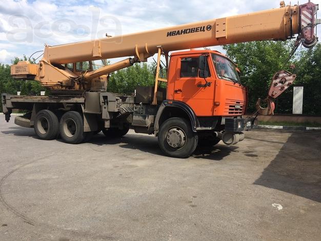 Аренда автокрана 25т, 14т.