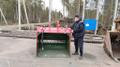 Просеивающий ковш для обработки влажного торфа / смазывать ковш не надо